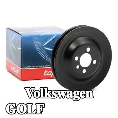 TOPRAN بكرة العمود المرفقي غير متصلة — 1990 Volkswagen Golf