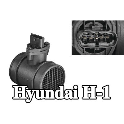 VALEO مستشعر تدفق الهواء الكلي 12V, مع مستشعر درجة حرارة الهواء المدمج — 2000 Hyundai H-1
