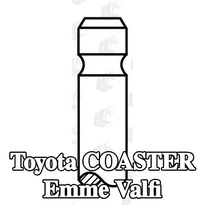AE Emme valfi Sertleştirilmiş valf sapı ucu — Toyota Coaster