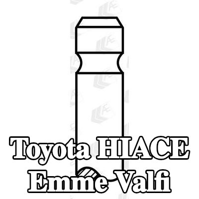 AE Emme valfi Sertleştirilmiş valf sapı ucu — 2000 Toyota Hiace