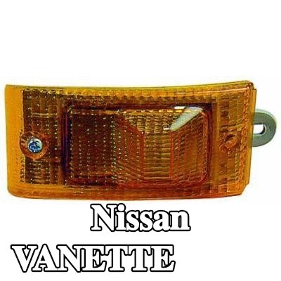 ABAKUS مؤشر جانبي أمامي أيسر, مع لمبة — 1992 Nissan Vanette
