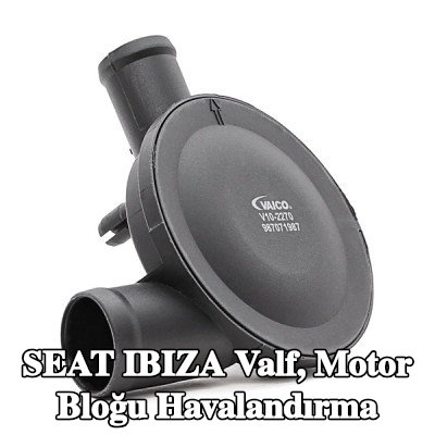 VAICO Valf, motor bloğu havalandırma Silindir Kafası, Orijinal VAICO Kalitesi — 1995 SEAT Ibiza