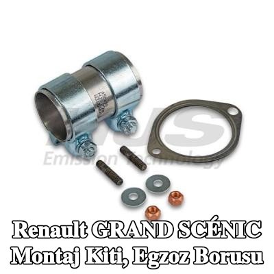 HJS Montaj Kiti, egzoz borusu — Renault Grand Scénic