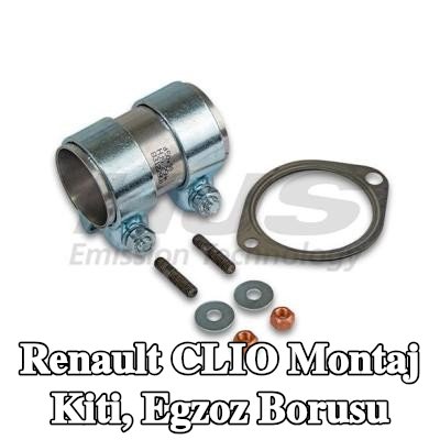 HJS Montaj Kiti, egzoz borusu — 2011 Renault Clio
