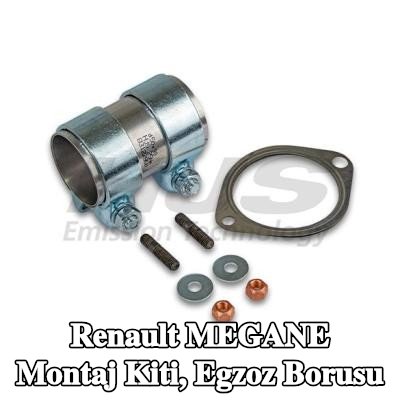 HJS Montaj Kiti, egzoz borusu — Renault Megane