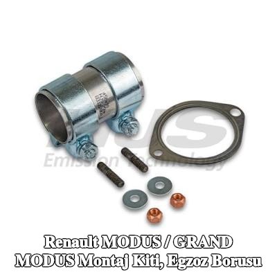 HJS Montaj Kiti, egzoz borusu — Renault Modus / Grand Modus