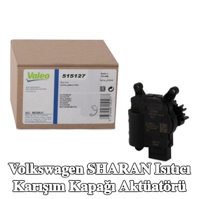 VALEO Isıtıcı karışım kapağı aktüatörü — 2012 Volkswagen Sharan