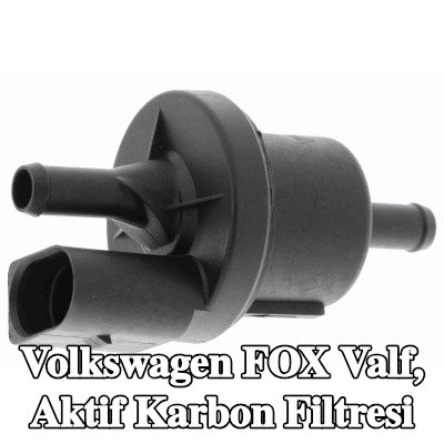 VEMO Valf, aktif karbon filtre Q+, orijinal ekipman üreticisi kalitesi — Volkswagen Fox