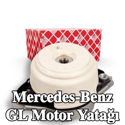 FEBI BILSTEIN Motor yatağı, sol, sıçrama koruma kapaklı — Mercedes-Benz Gl
