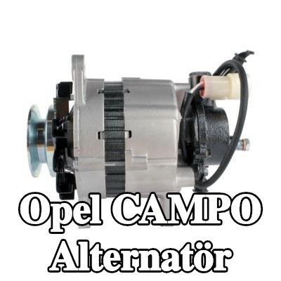 HELLA Alternatör 50A — 1991 Opel Campo