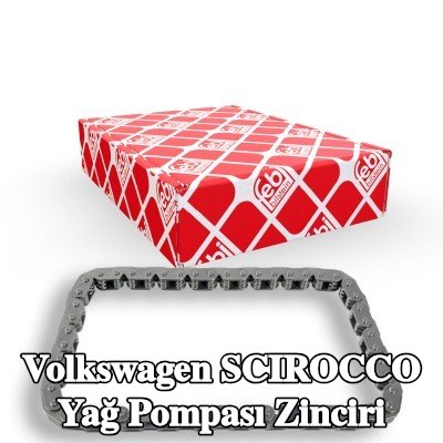 FEBI BILSTEIN Yağ pompası zinciri — 2008 Volkswagen Scirocco