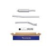 HELLA Montaj parçaları ile birlikte orta susturucu — Peugeot 406 (1)