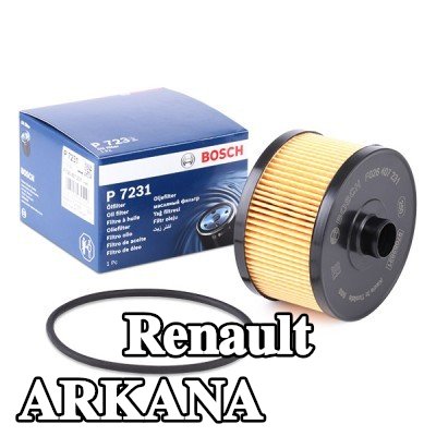 BOSCH فلتر الزيت مع حشية/مانع تسرب — 2020 Renault Arkana
