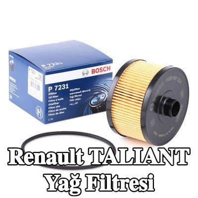 BOSCH Conta/sızdırmazlık elemanlı yağ filtresi — Renault Taliant