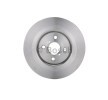 BOSCH Fren diski Dış Çap: 278mm, düz, Yağlanmış — Toyota Yaris (2)