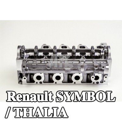 AMC رأس الأسطوانة بدون عمود (أعمدة) الكامات, بدون نوابض الصمامات, بدون صمامات — Renault Symbol / Thalia