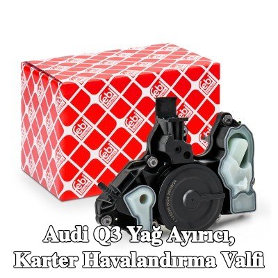 FEBI BILSTEIN Yağ ayırıcı, karter havalandırma valfi — 2016 Audi Q3