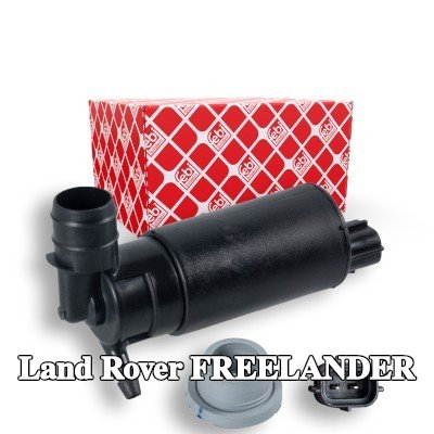 FEBI BILSTEIN مضخة غسيل الزجاج الأمامي 12V, مع حلقة مانعة للتسرب — 2000 Land Rover Freelander
