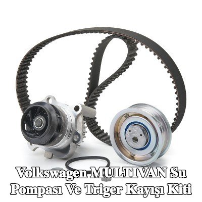 BOSCH Su pompası ve triger kayışı kiti Diş Sayısı: 138, Width: 23mm — 2012 Volkswagen Multivan