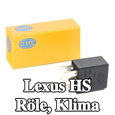 HELLA Röle, klima — Lexus Hs