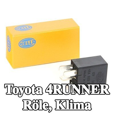 HELLA Röle, klima — Toyota 4runner