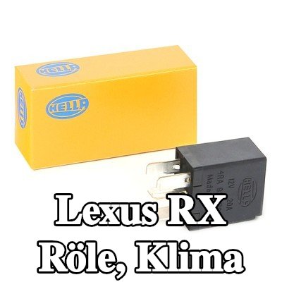 HELLA Röle, klima — Lexus Rx