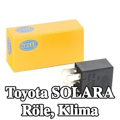 HELLA Röle, klima — Toyota Solara