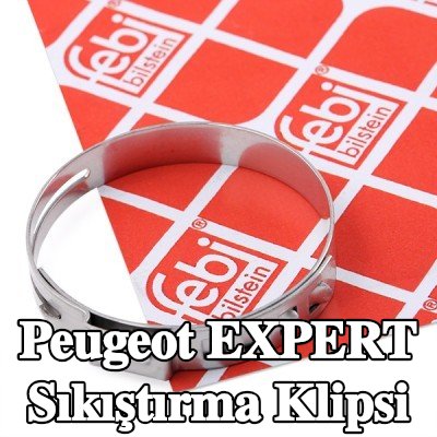 FEBI BILSTEIN Sıkıştırma Klipsi — Peugeot Expert