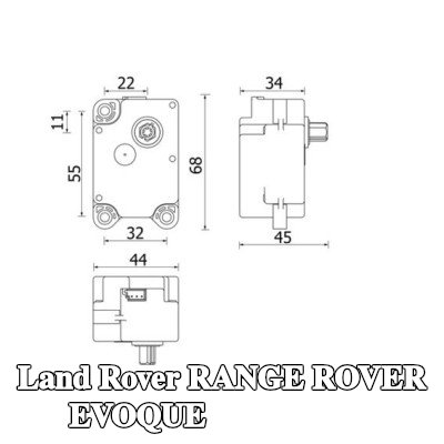 MAHLE مشغل باب مزج التدفئة — Land Rover Range Rover Evoque