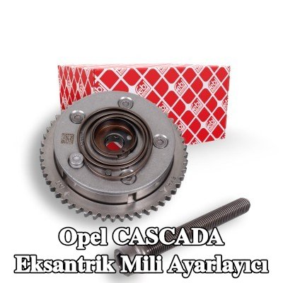FEBI BILSTEIN Egzoz Tarafı Eksantrik Mili Ayarlayıcı, Emme Tarafı, vida ile — Opel Cascada