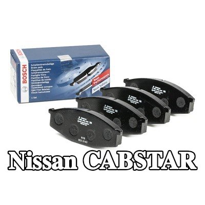 BOSCH مجموعة وسادات الفرامل 16, 5mm — Nissan Cabstar