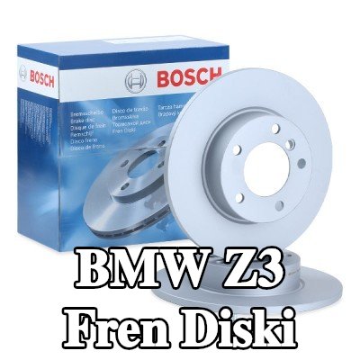 BOSCH Fren diski Dış Çap: 286mm, düz, Kaplamalı — 1995 BMW Z3