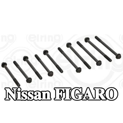 ELRING مجموعة براغي، رأس الأسطوانة — Nissan Figaro