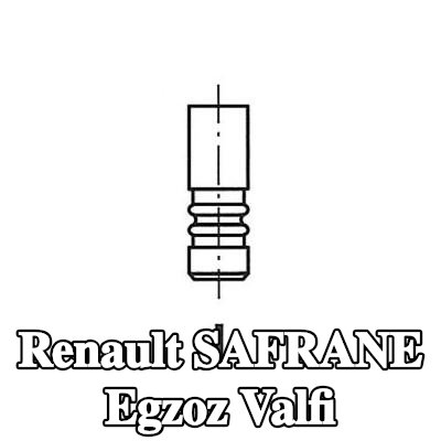 FRECCIA Egzoz valfi Krom kaplı valf gövdesi — Renault Safrane