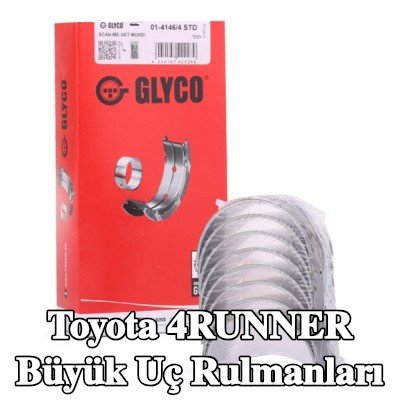 GLYCO Büyük Uç Yatakları Çelik tabanlı alüminyum alaşımı — 1995 Toyota 4runner