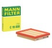 MANN-FILTER Hava filtresi — Renault Rafale (1)