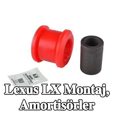 TEDGUM Montaj, amortisörler Alt, Arka Aks, her iki taraf, gres kapağı ile — Lexus Lx