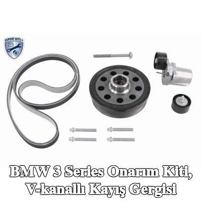 VAICO Onarım Kiti, V-kanallı kayış gergisi — BMW 3 Series