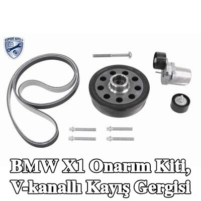VAICO Onarım Kiti, V-kanallı kayış gergisi — BMW X1