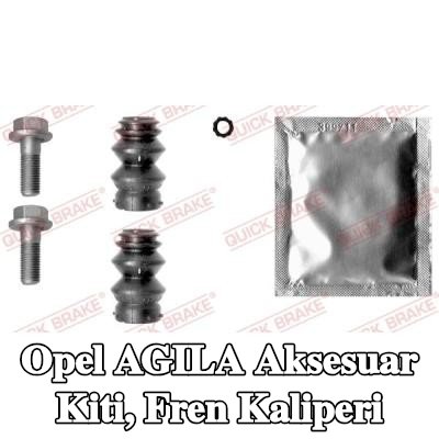QUICK BRAKE Aksesuar Kiti, fren kaliperi — 2000 Opel Agila