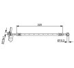 BOSCH Fren hortumu 320mm — 2012 Kia Sorento (6)