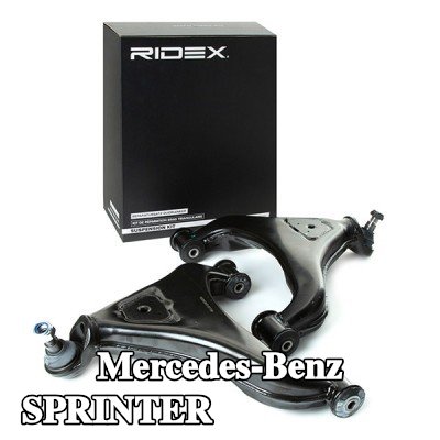 RIDEX طقم إصلاح ذراع التحكم المحور الأمامي الأيسر, المحور الأمامي الأيمن, مع وصلة كروية — 2000 Mercedes-Benz Sprinter