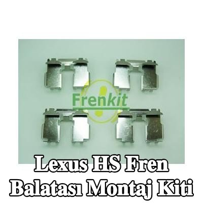 FRENKIT Fren balatası montaj kiti Arka Aks — Lexus Hs