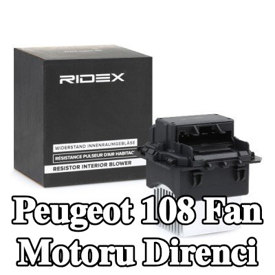 RIDEX Fan motoru direnci — Peugeot 108