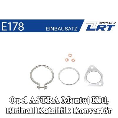 LRT Montaj Kiti, birincil katalitik konvertör — Opel Astra