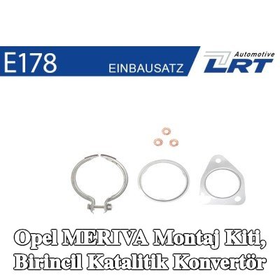 LRT Montaj Kiti, birincil katalitik konvertör — Opel Meriva