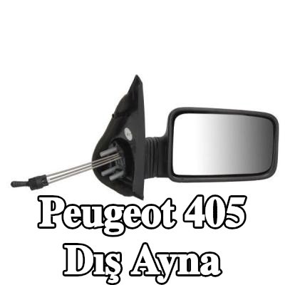 BLIC Sağ yan ayna, Mekanik — Peugeot 405