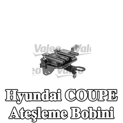 VALEO Ateşleme bobini 2 pimli konektör — Hyundai Coupe
