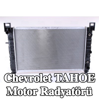 NISSENS Kapaksız motor radyatörü, genişletme deposu olmadan, contasız/sızdırmazlık elemanı olmadan — Chevrolet Tahoe
