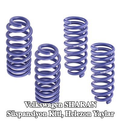 H&R Süspansiyon kiti, sarmal yaylar Ön Aks, Arka Aks — Volkswagen Sharan